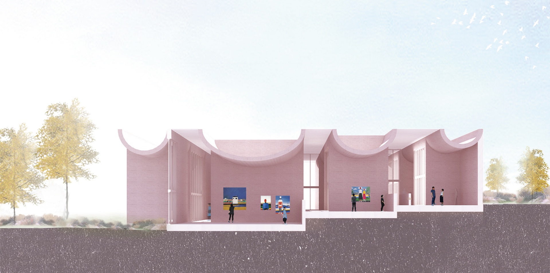 嘉興天鵝湖美術(shù)館