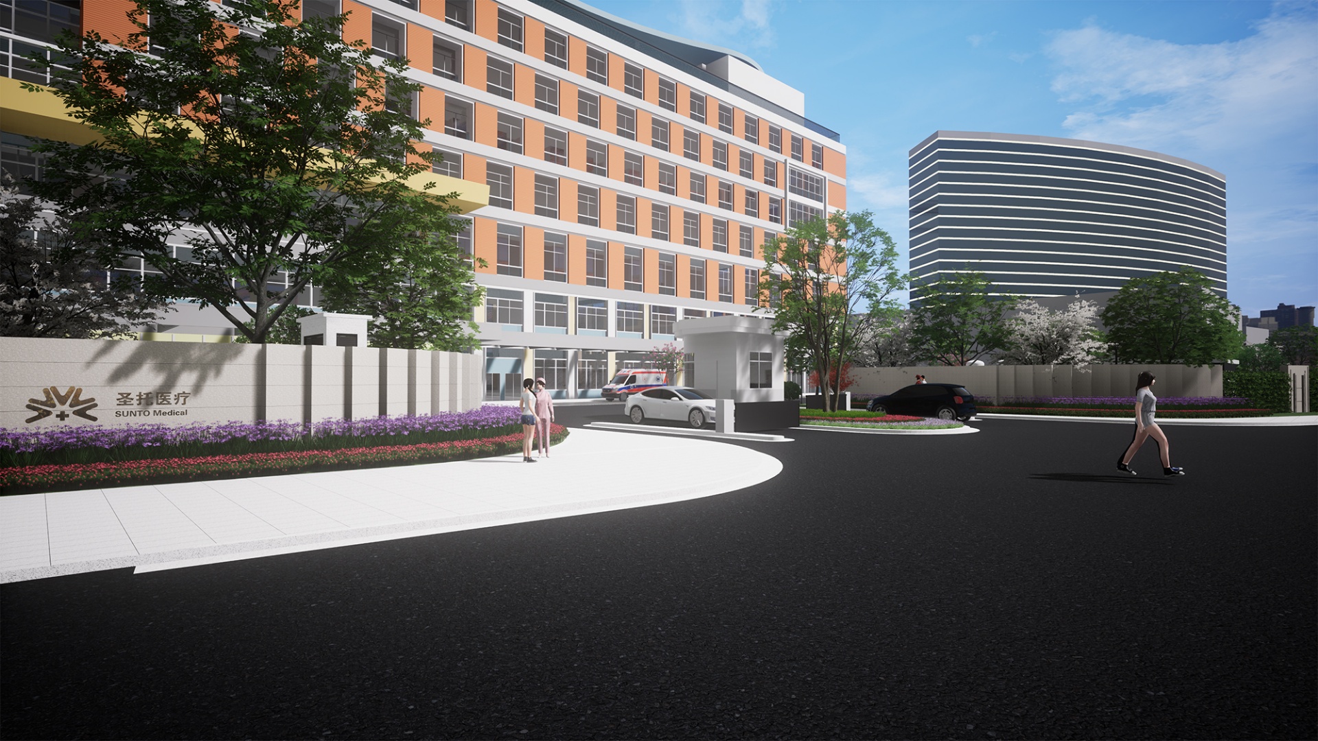 圣托婦幼保健院景觀設(shè)計