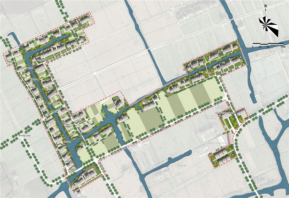 平湖市新倉鎮(zhèn)中華村“浙派民居”美麗宜居示范村創(chuàng)建規(guī)劃設(shè)計方案