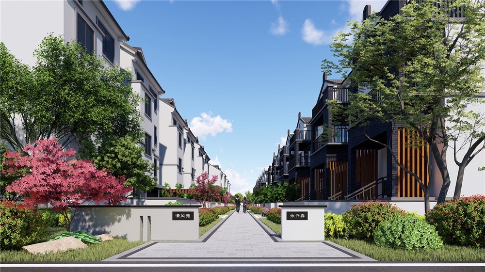 廣陳鎮(zhèn)山塘新社區(qū)規(guī)劃與設計