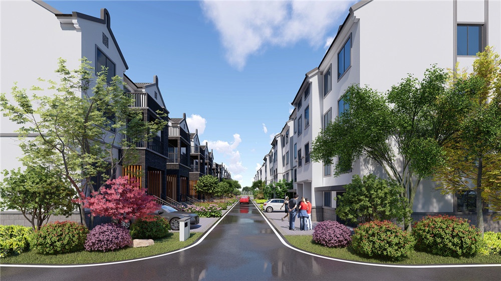 廣陳鎮(zhèn)山塘新社區(qū)規(guī)劃與設計