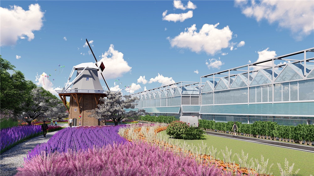 上海松江薔卉花卉生產(chǎn)基地規(guī)劃設(shè)計(jì)